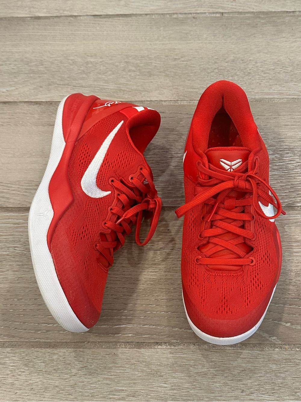 Nike Kobe 8 Protro “University Red” Sneakers, Size: 6.5